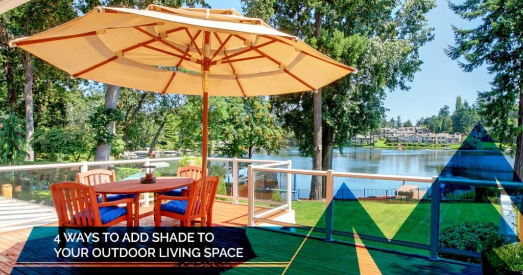 shade for outdoor living space